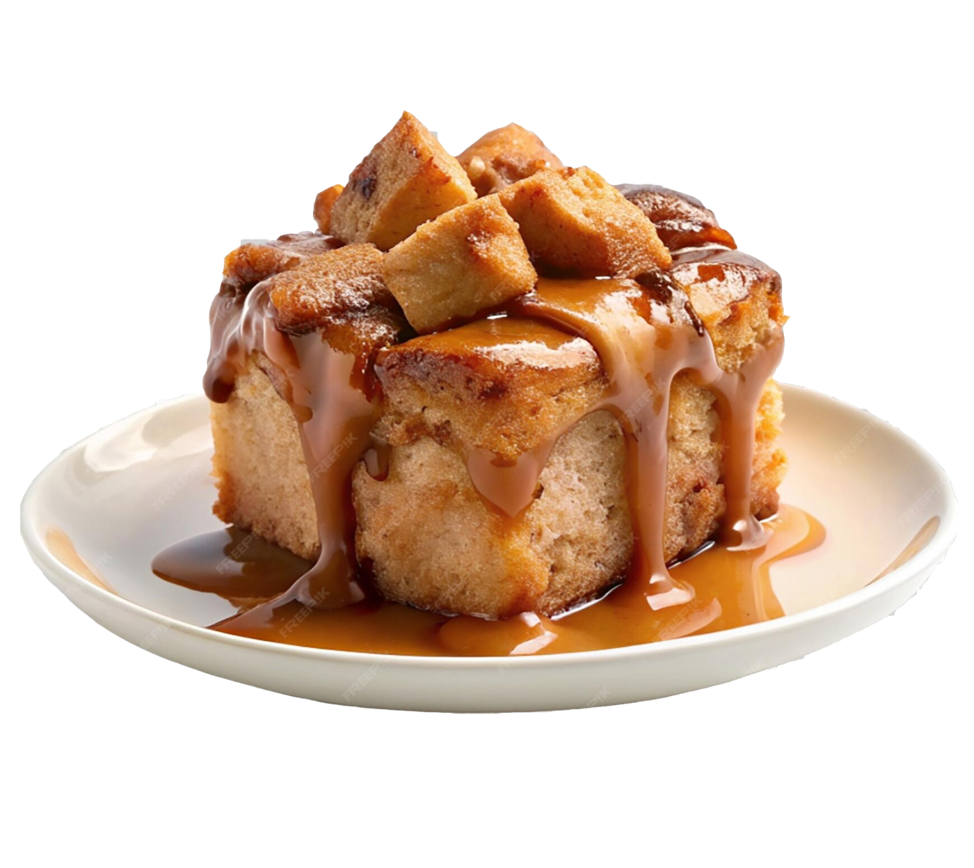 Biscoff Donut Pudding